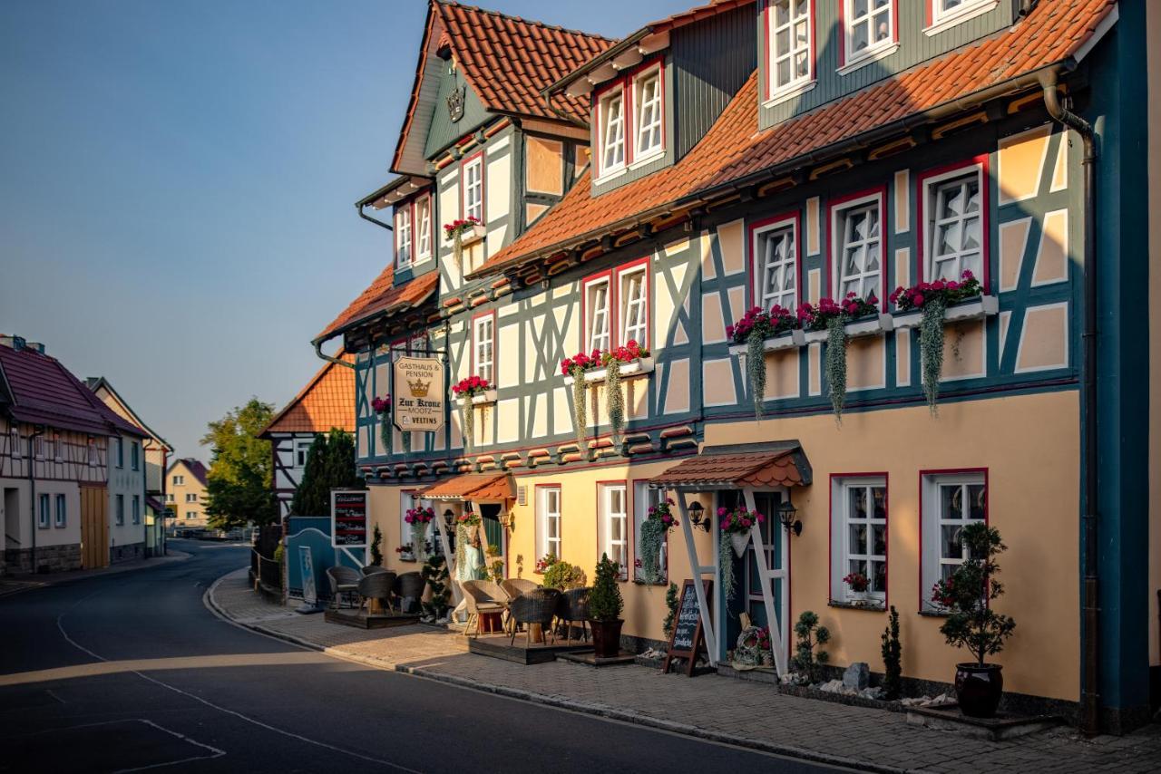 Pension Zur Krone Martinfeld ภายนอก รูปภาพ