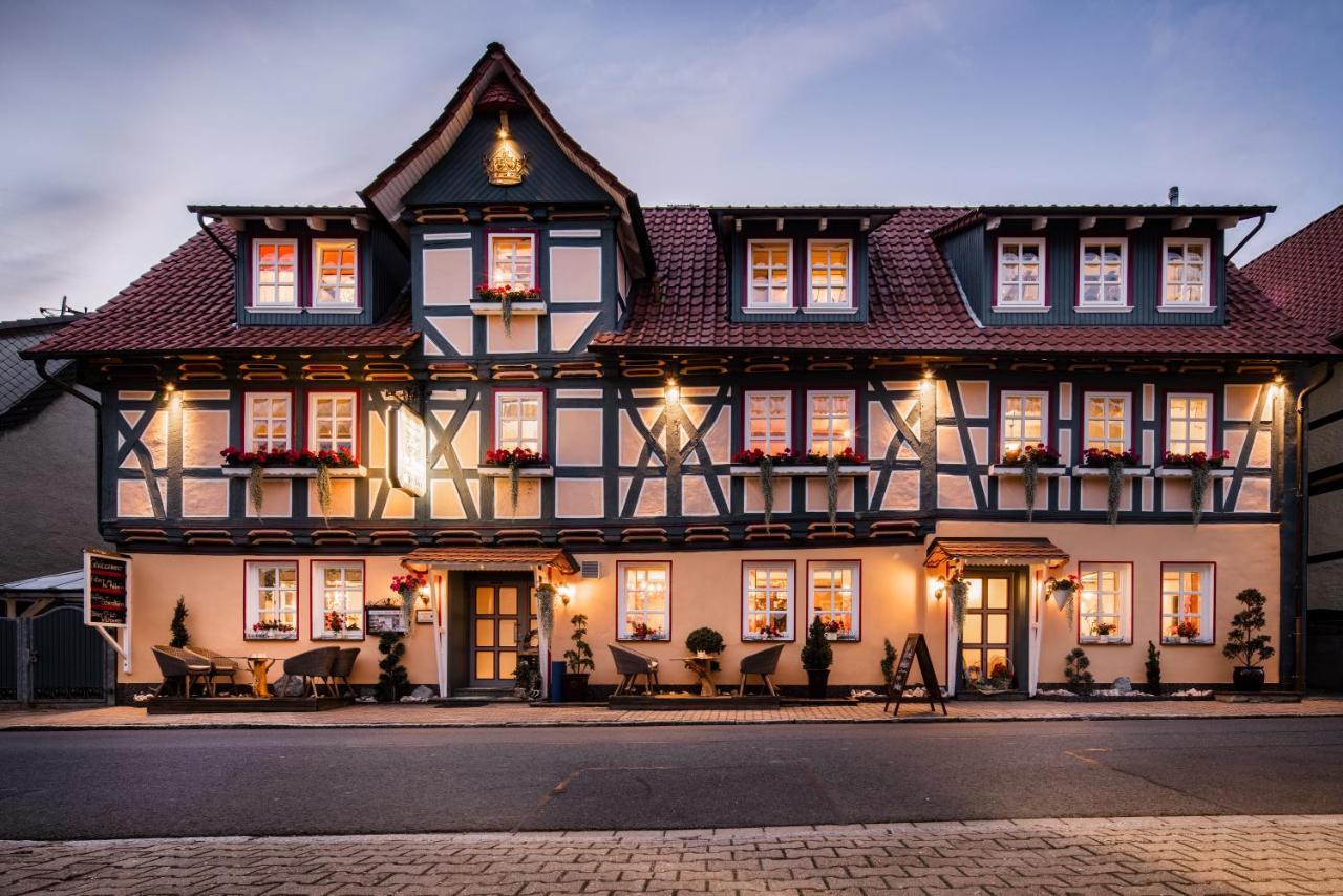 Pension Zur Krone Martinfeld ภายนอก รูปภาพ