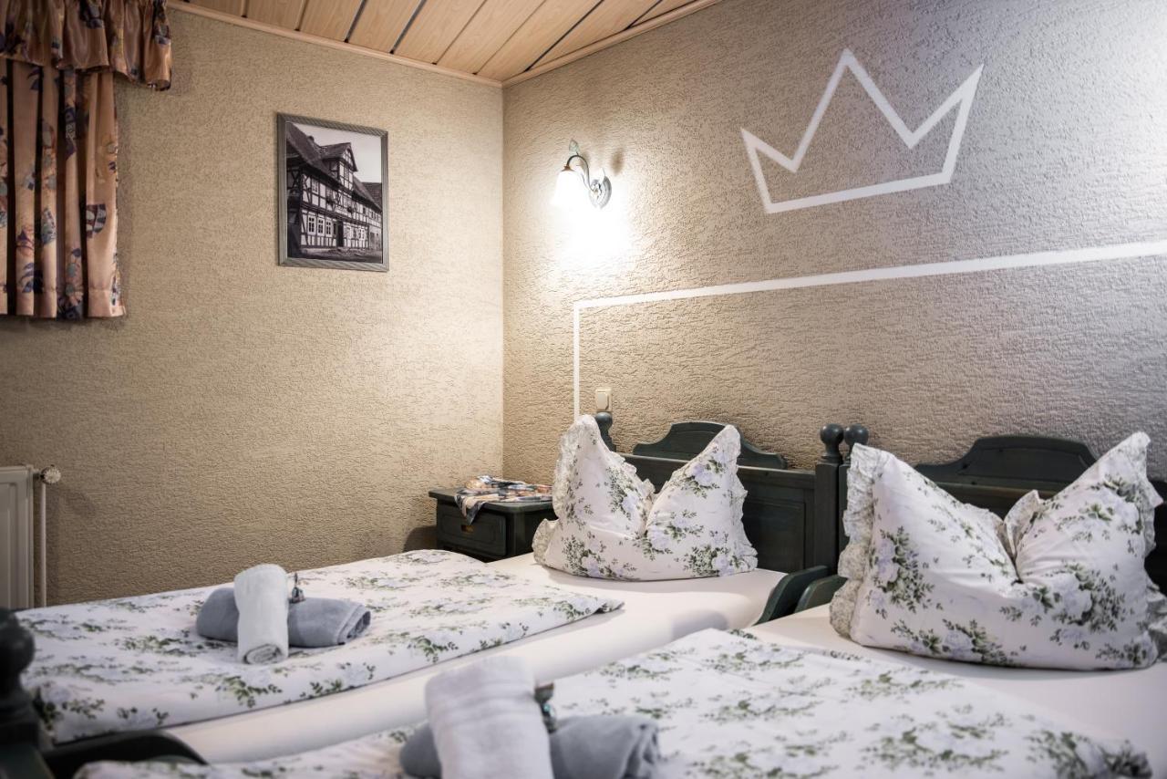 Pension Zur Krone Martinfeld ภายนอก รูปภาพ