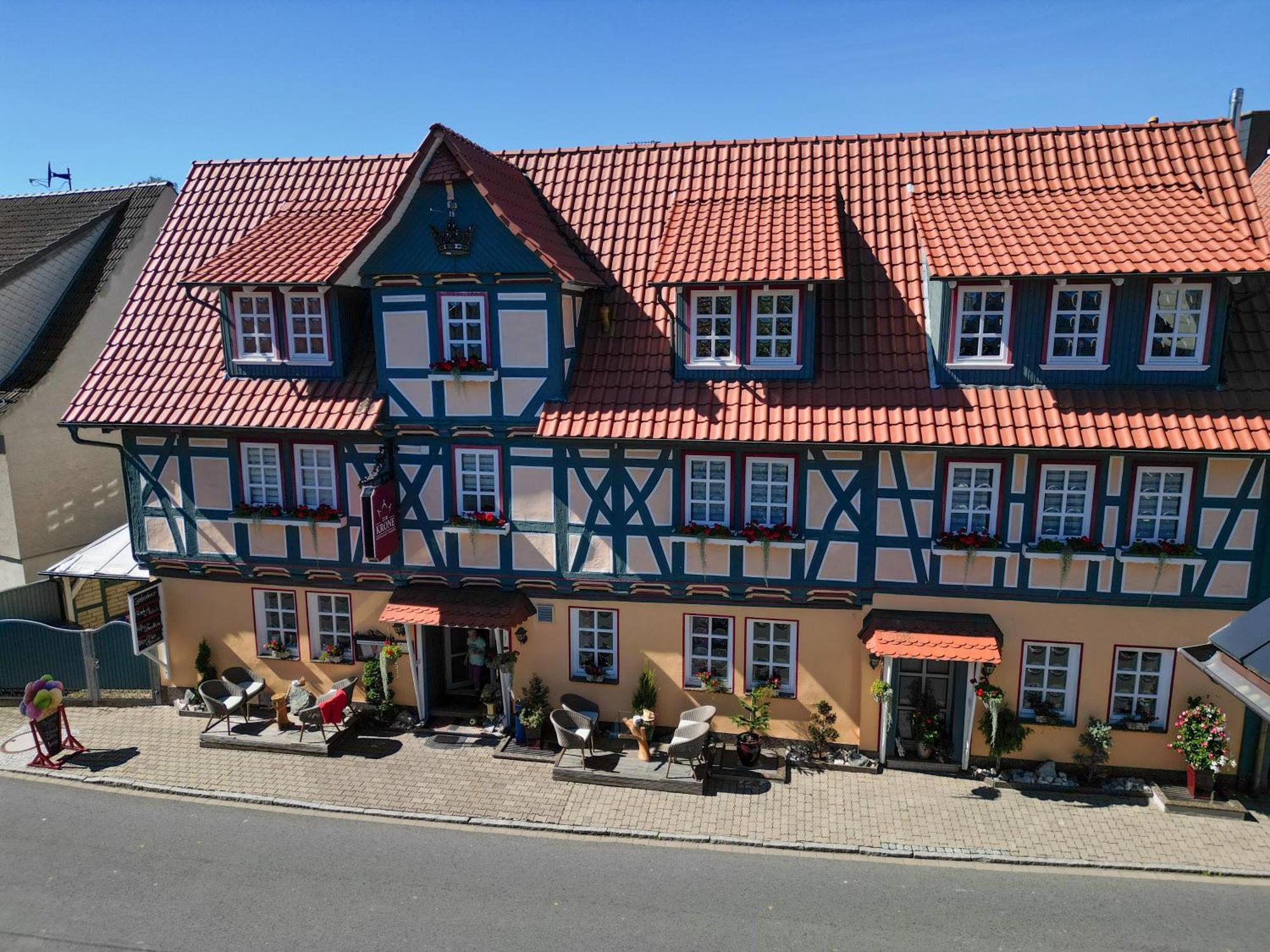 Pension Zur Krone Martinfeld ภายนอก รูปภาพ