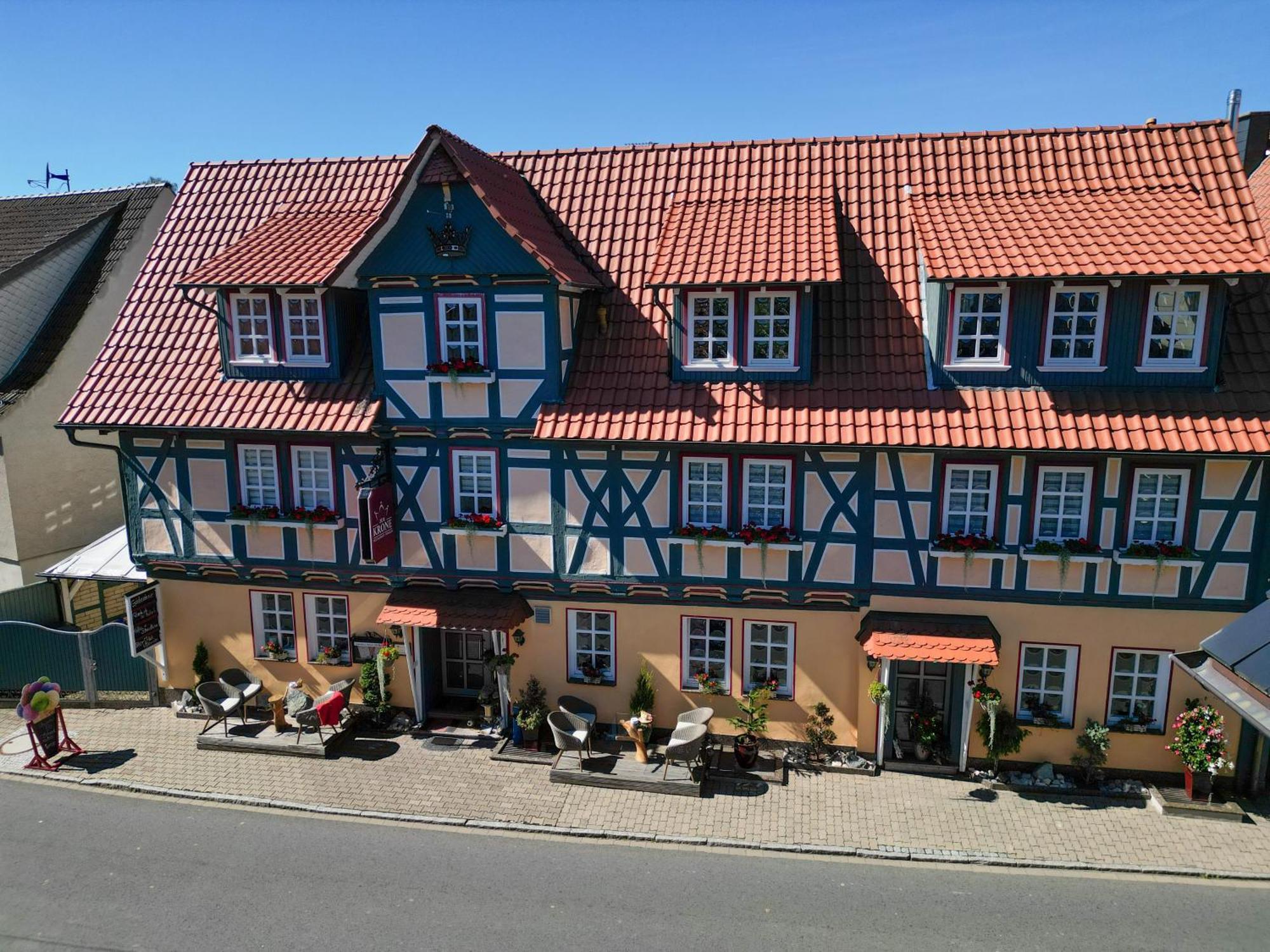 Pension Zur Krone Martinfeld ภายนอก รูปภาพ